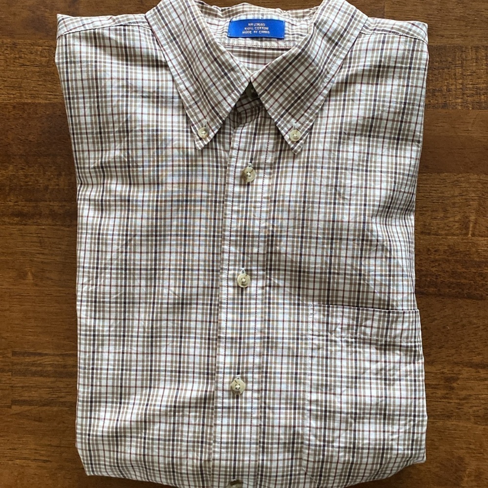 Men’s Pendleton Button-Down Long Sleeve. Size L 1… - image 2